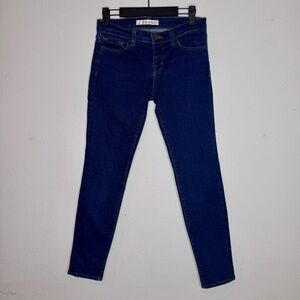 J Brand aruba dark blue denim skinny jeans size 26
